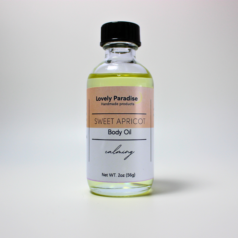 Sweet Apricot Body Oil (Fragrance-Free)