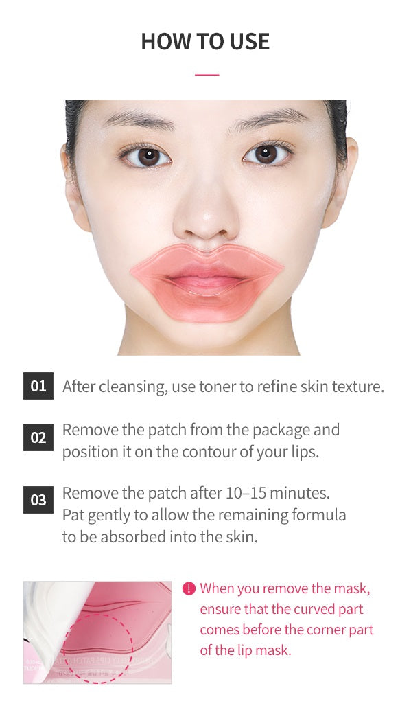 Cherry Jelly Lips Gel Patch