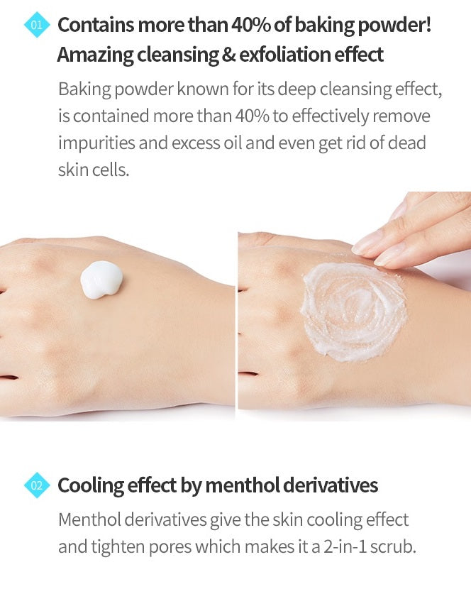 Baking Powder Crunch Pore Scrub