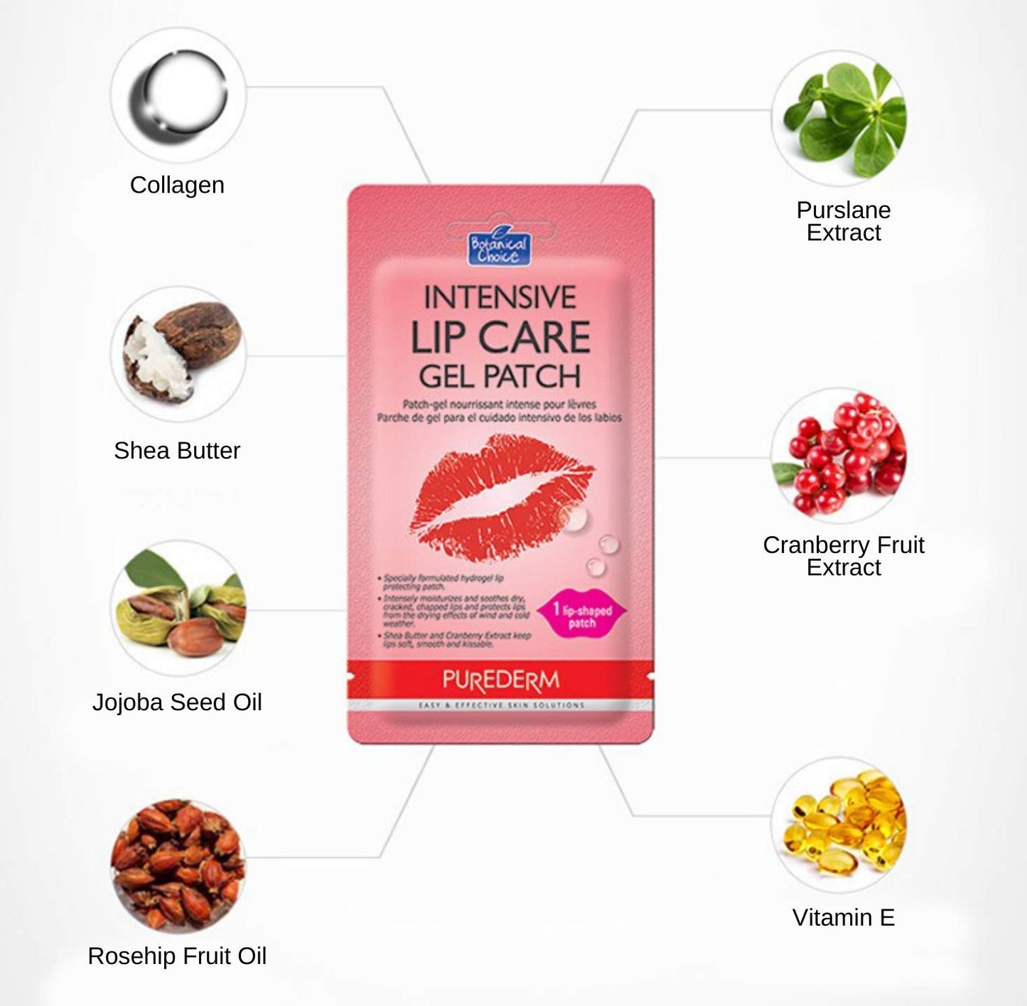 Intensive Lip Care Gel Patch (1 patch)