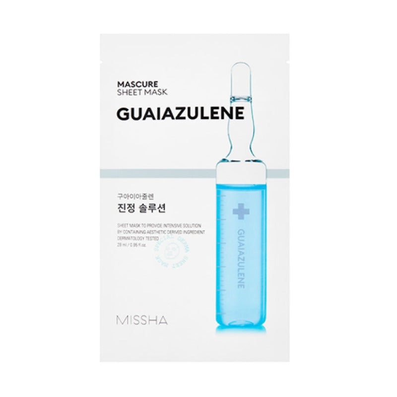 Mascure Calming Sheet Mask - Guaiazulene