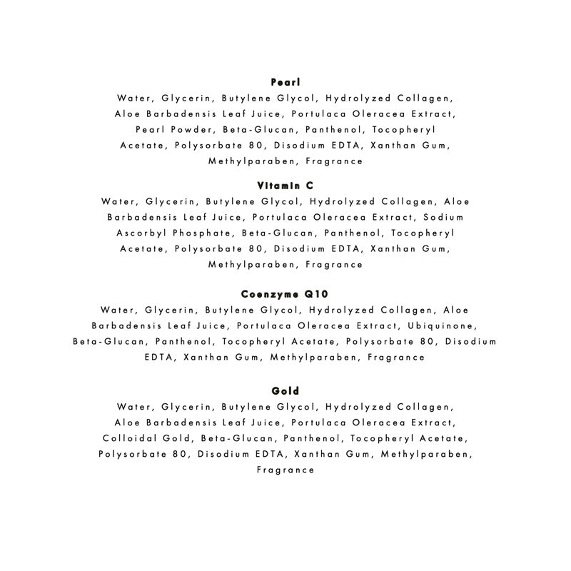 Collagen Essence Sheet Mask - Vitamins & Minerals