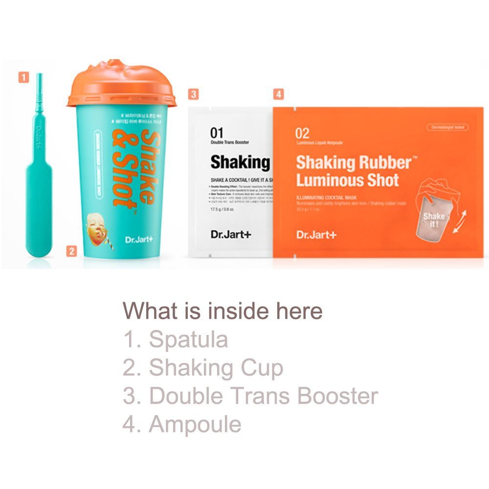 Shake & Shot Shaking Rubber Luminous Shot
