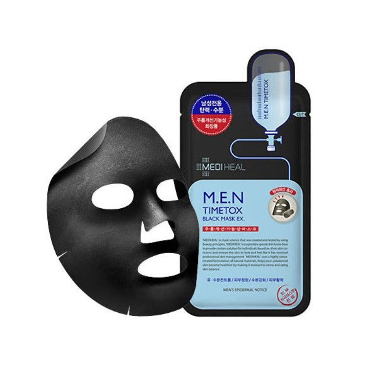 M.E.N Timetox Charcoal Black Mask