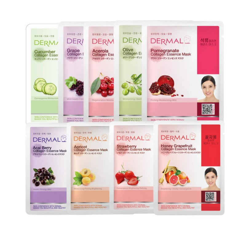 Collagen Essence Sheet Mask - Fruits