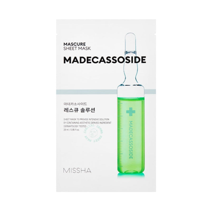 Mascure Rescue Sheet Mask - Madecassoside