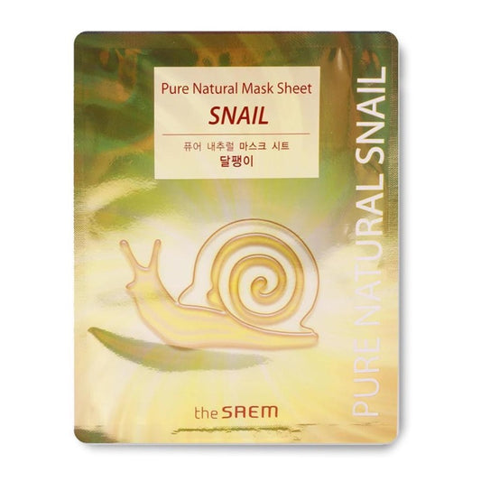 Pure Natural Sheet Mask - Snail (Brightening)